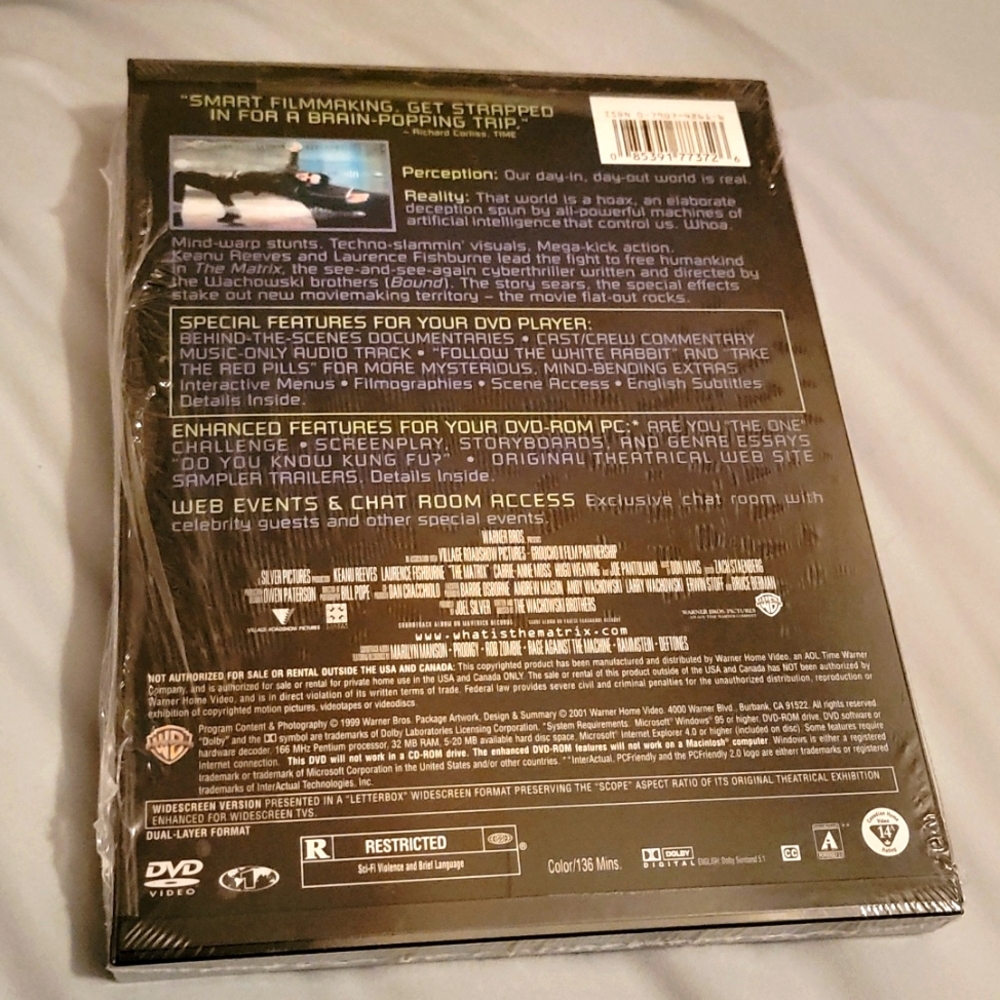 DVD "The MATRIX" Movie - Picture 2 of 2